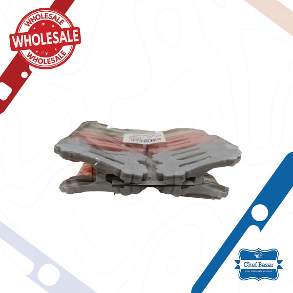 12 Pcs Fancy Cloth Hanging Pegs/Clips/Chutki - chefbazarco