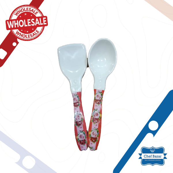 Pack of 2 Dish/Cooking/Serving Spoons - chefbazarco