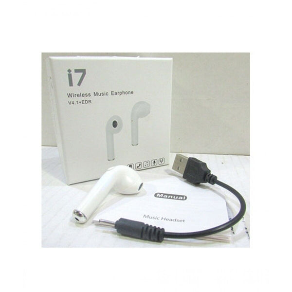 i7  Bluetooth Wireless Headphones Earbud 1 pc only - chefbazarco