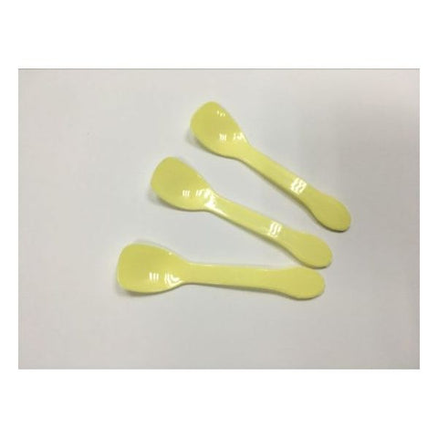 Pack of 100 Plastic Icecream Spoons - chefbazarco