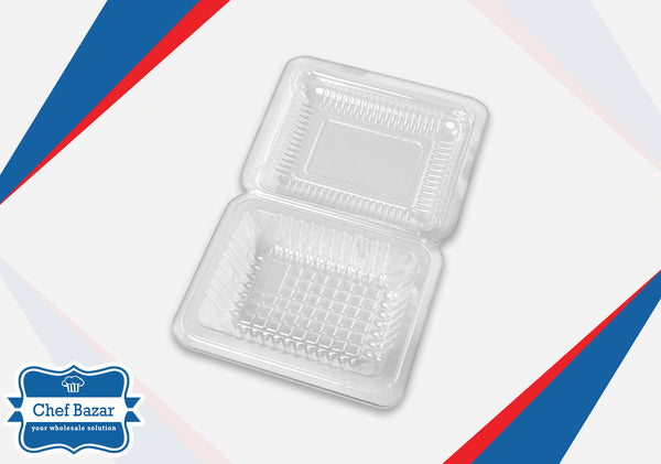 H1 Plastic Box with Folding Lid - chefbazarco