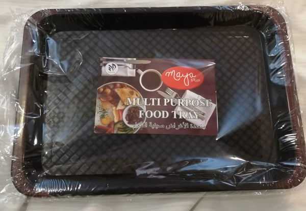 Multi Purpose Food Tray 28x40 cm Black (Premium quality) - chefbazarco