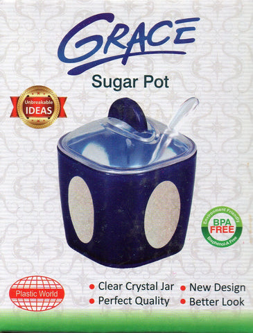 Grace Sugar Pot with Spoon - chefbazarco